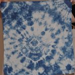 foulard bleu indigo
Louise